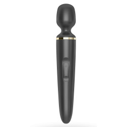 Satisfyer Masseur Wand-er Women Noir - Tête 78mm